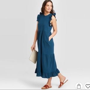 Sleeveless Tiered Ruffle Dress - Universal Thread™